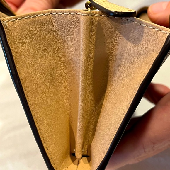 NWOT Coach Brown Signature Pattern Wallet - Picture 7 of 10